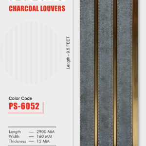 CHARCOAL LOUVERS-160MM