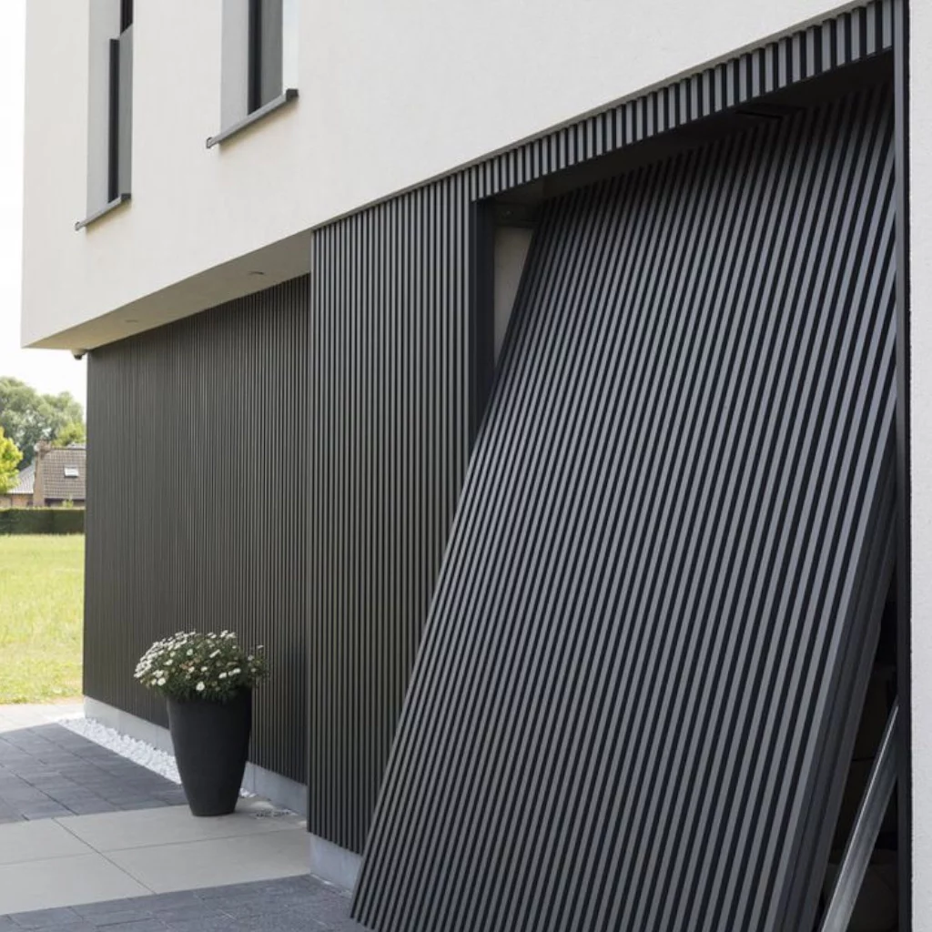 Modern WPC louvers for exterior and interior wall design