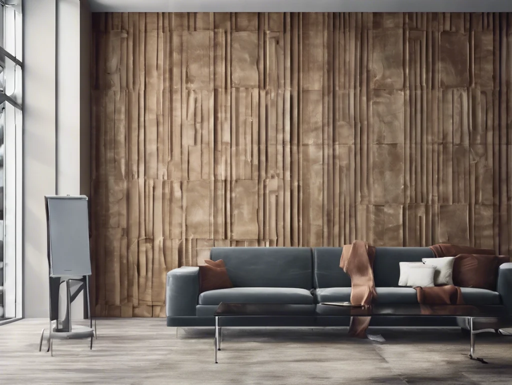 Modern bamboo charcoal wall panels for home and office interiors – eco-friendly & stylish decoration 2025