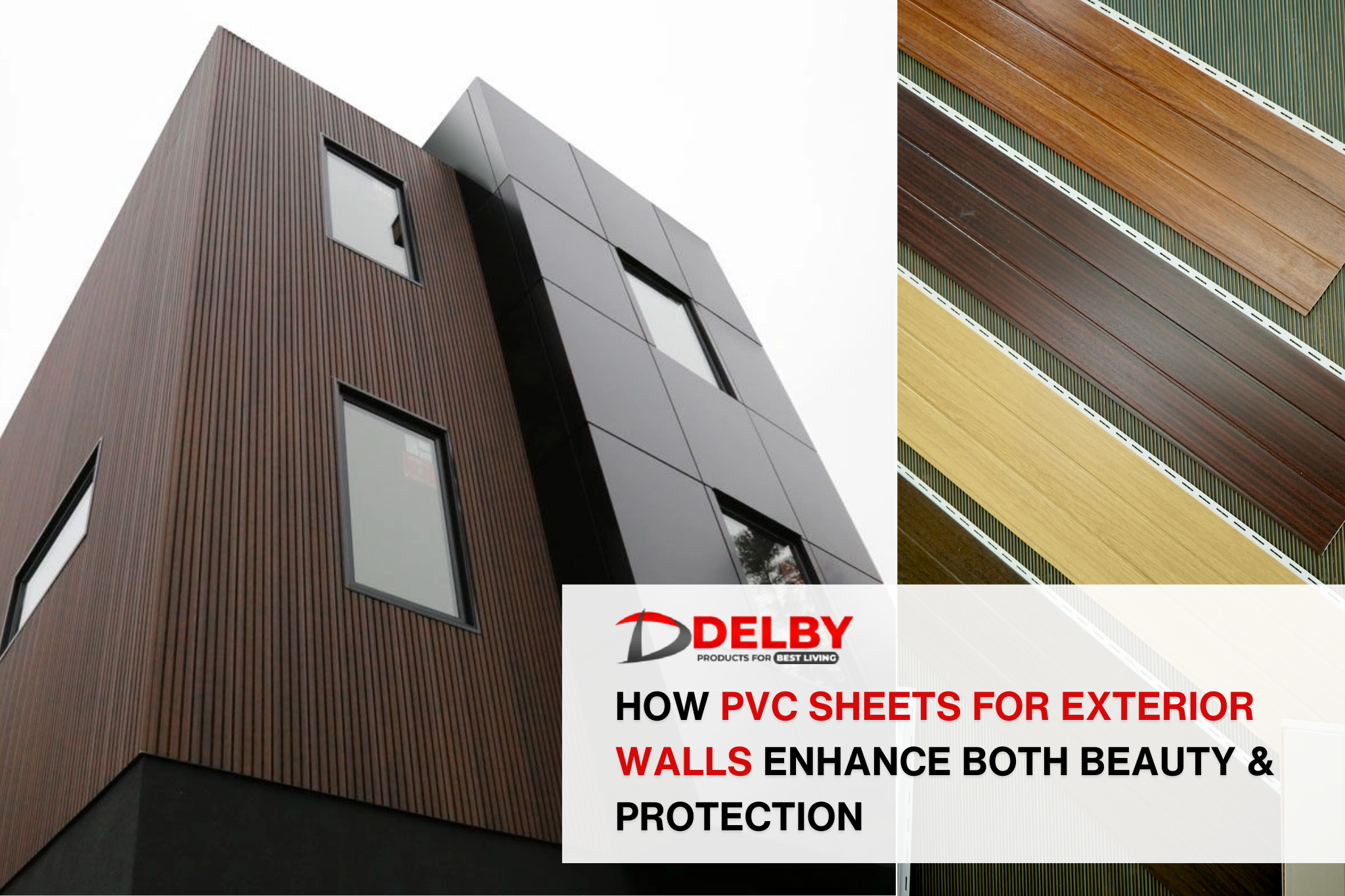 How PVC Sheets for Exterior Walls Enhance Both Beauty & Protection