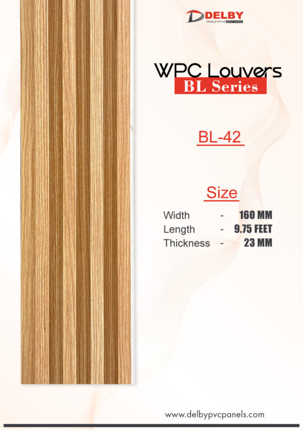 WPC LOUVERS - BL SERIES