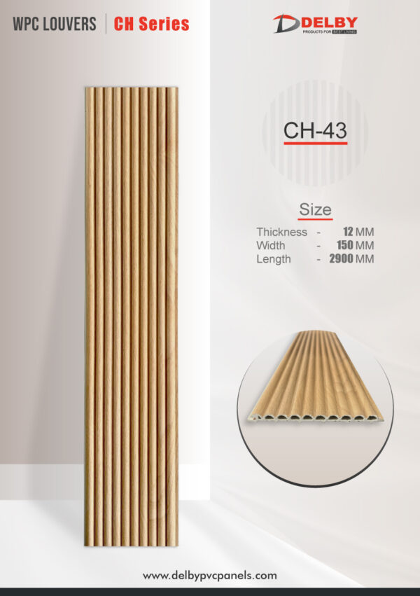 WPC LOUVERS - CH SERIES