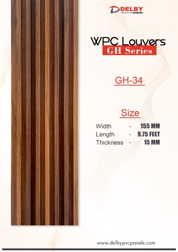 WPC LOUVERS - GH SERIES