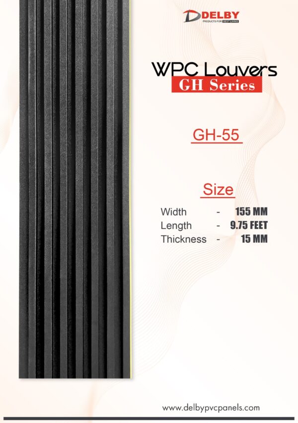 WPC LOUVERS - GH SERIES