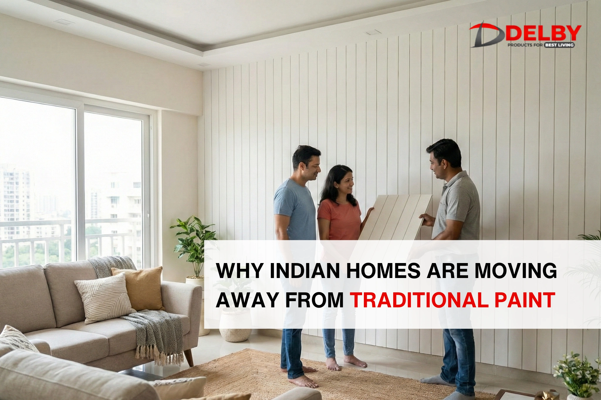 Why Indian Homes Are Moving Away from Traditional Paint