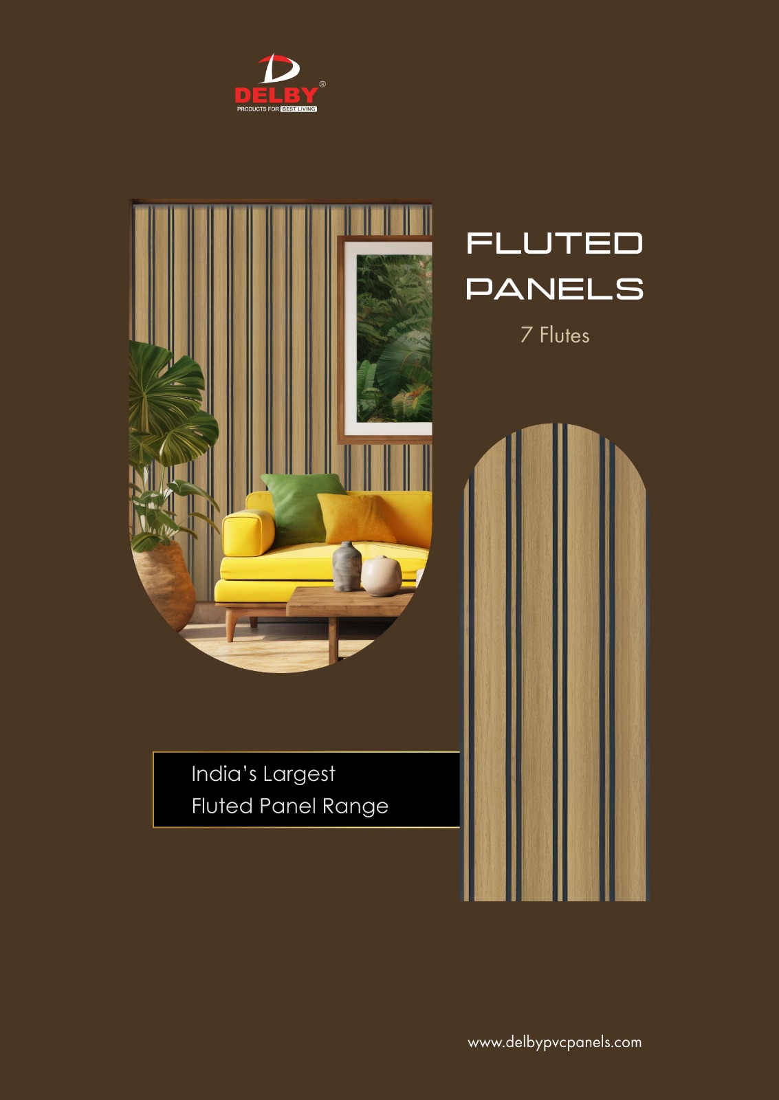 Fluted Panels - 7 Flutes