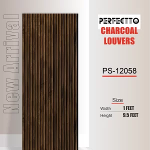 Charcoal Louvers-Rizz Collection
