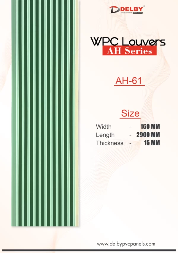 WPC Louvers - AH Series