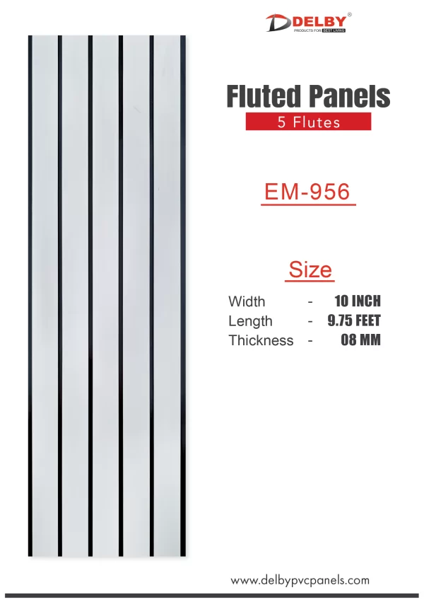 Eco Fluted Panels-5 Flutes