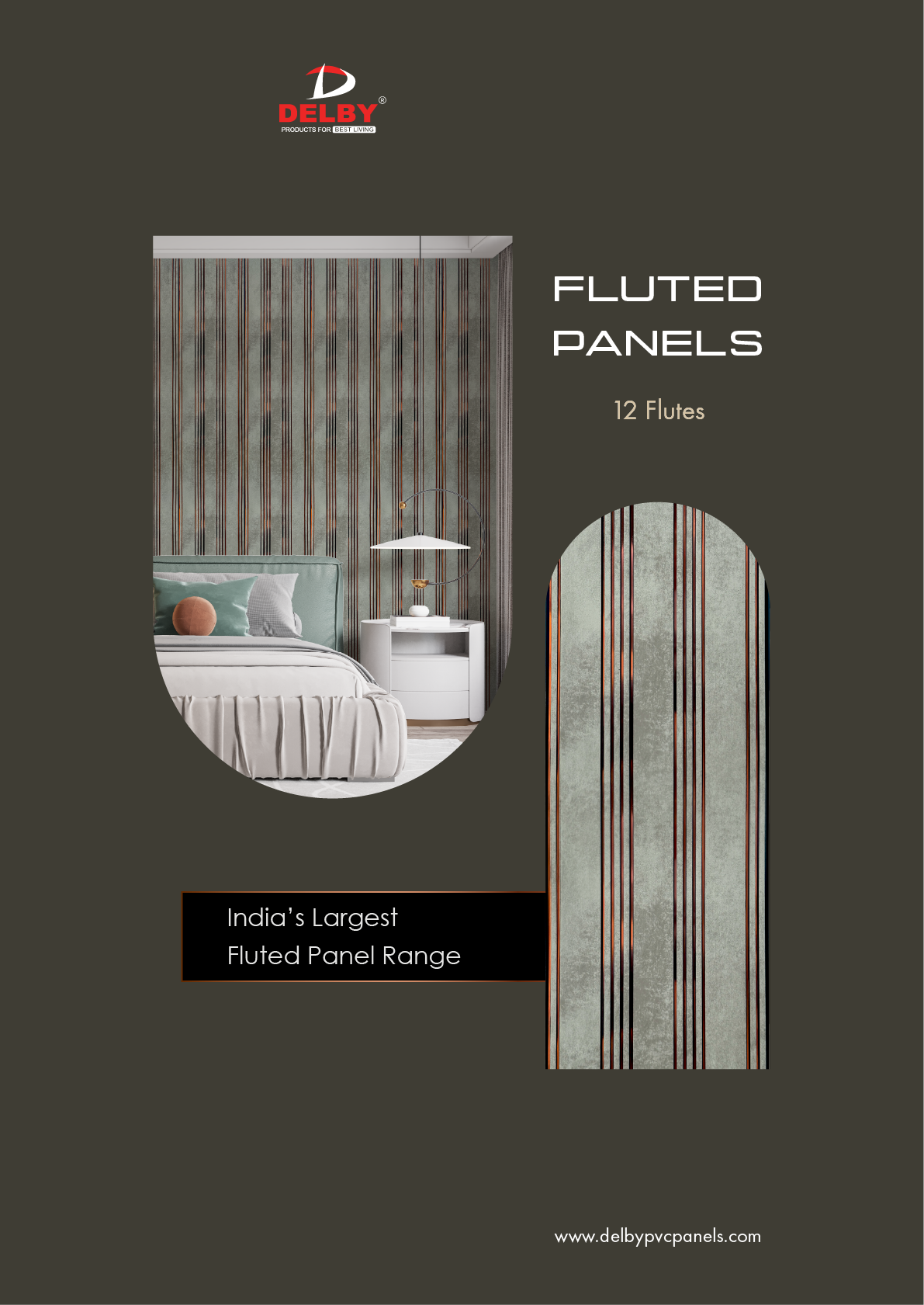 Fluted Panels - 12 Flutes