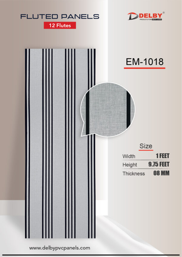 Eco Fluted Panels - 12 Flutes