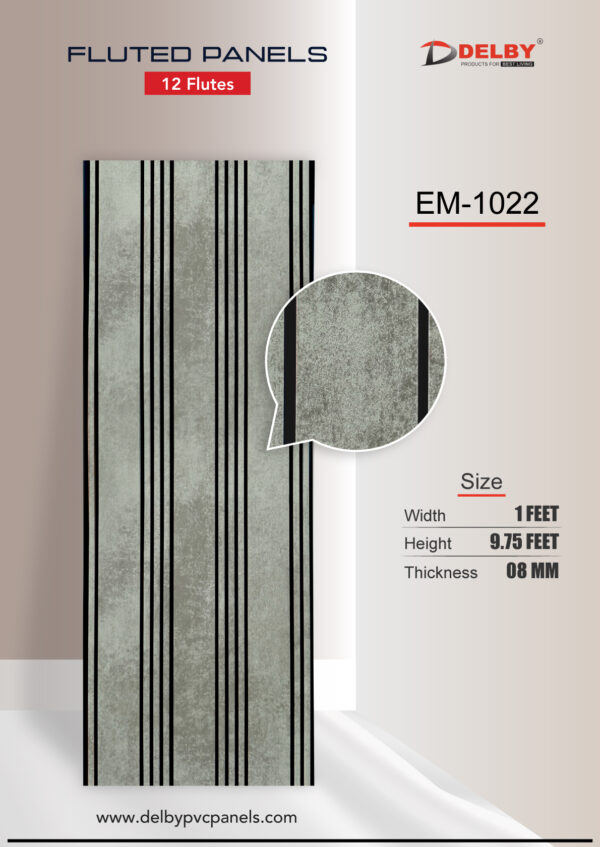 Eco Fluted Panels - 12 Flutes