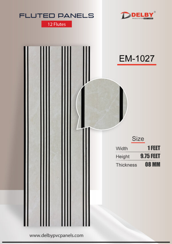 Eco Fluted Panels - 12 Flutes