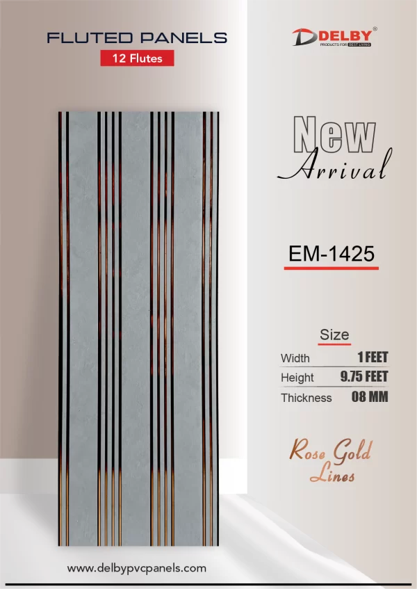 Eco Fluted Panels - 12 Flutes