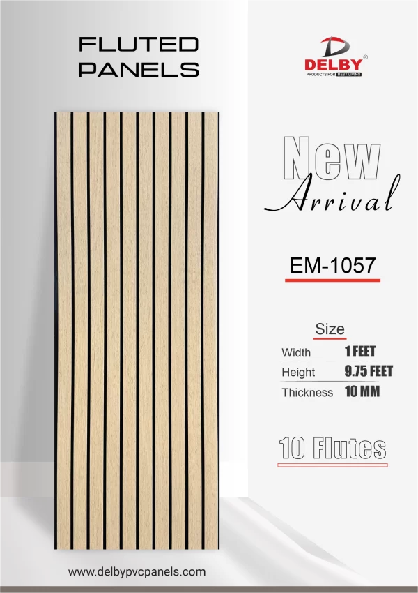 Eco Fluted Panels-10 Flutes