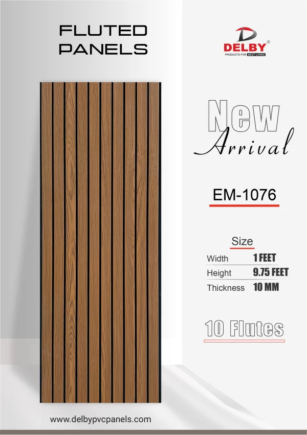Eco Fluted Panels-10 Flutes