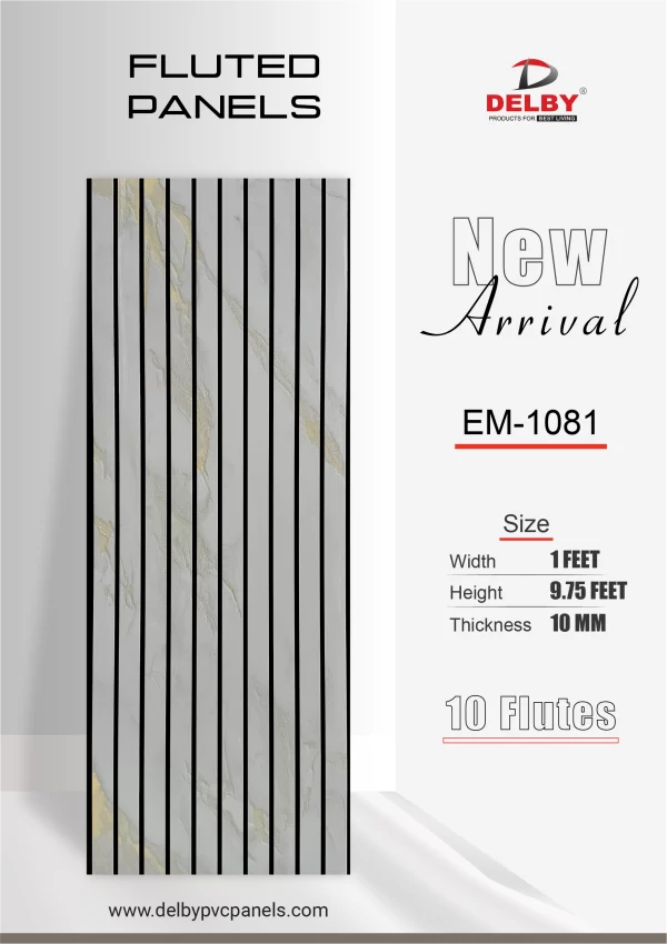 Eco Fluted Panels-10 Flutes