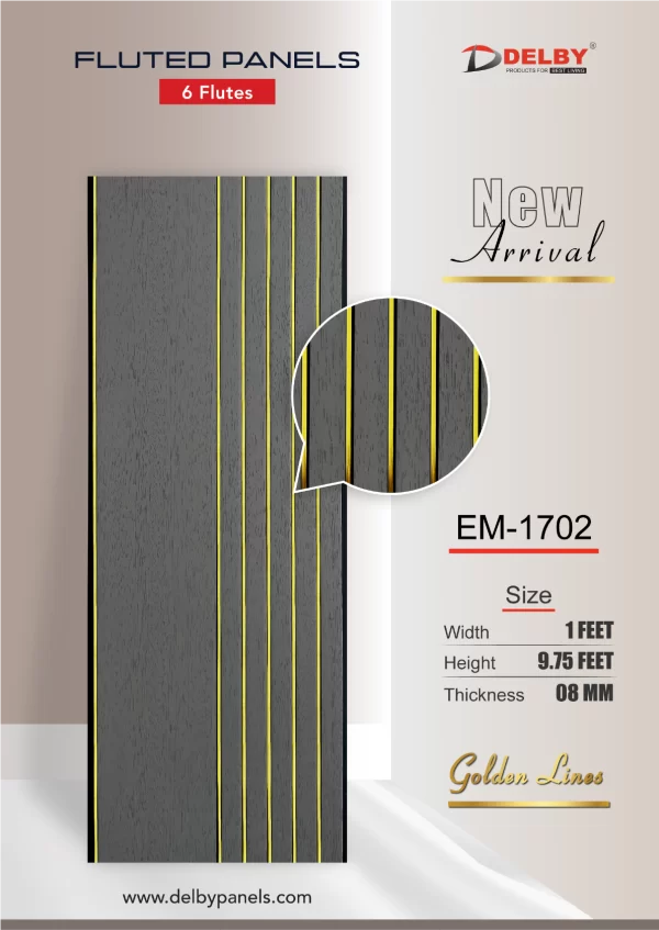 Eco Fluted Panels-6 Flutes