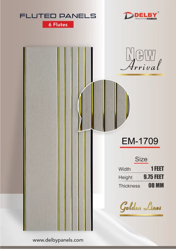 Eco Fluted Panels-6 Flutes