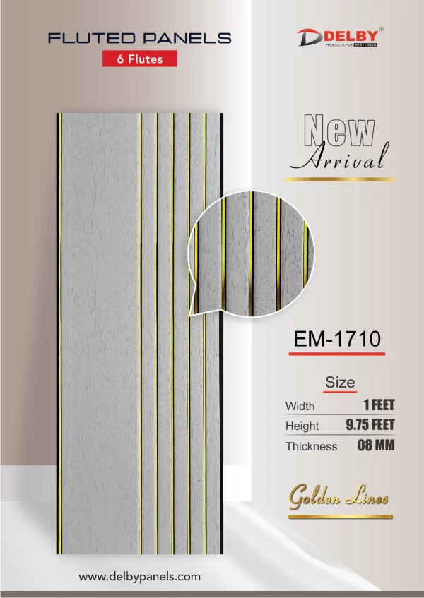 Eco Fluted Panels-6 Flutes