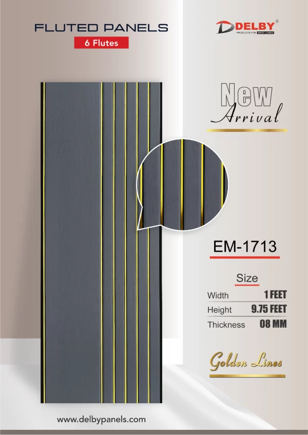 Eco Fluted Panels-6 Flutes