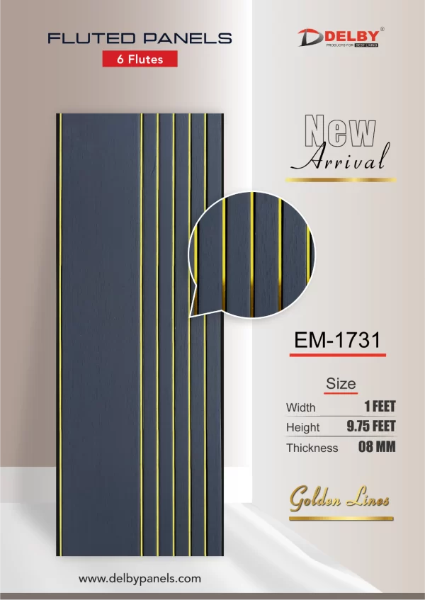 Eco Fluted Panels-6 Flutes