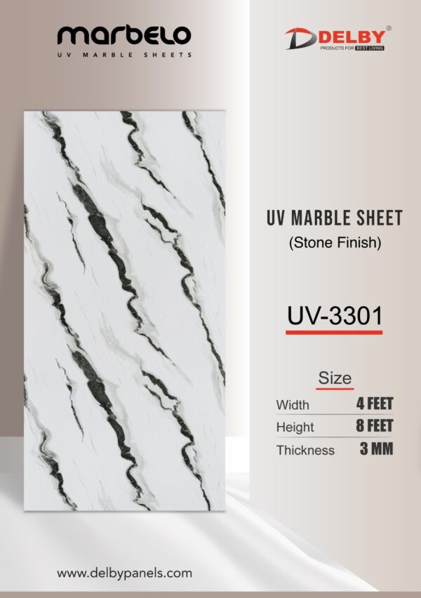 Stone Finish Marble Sheets