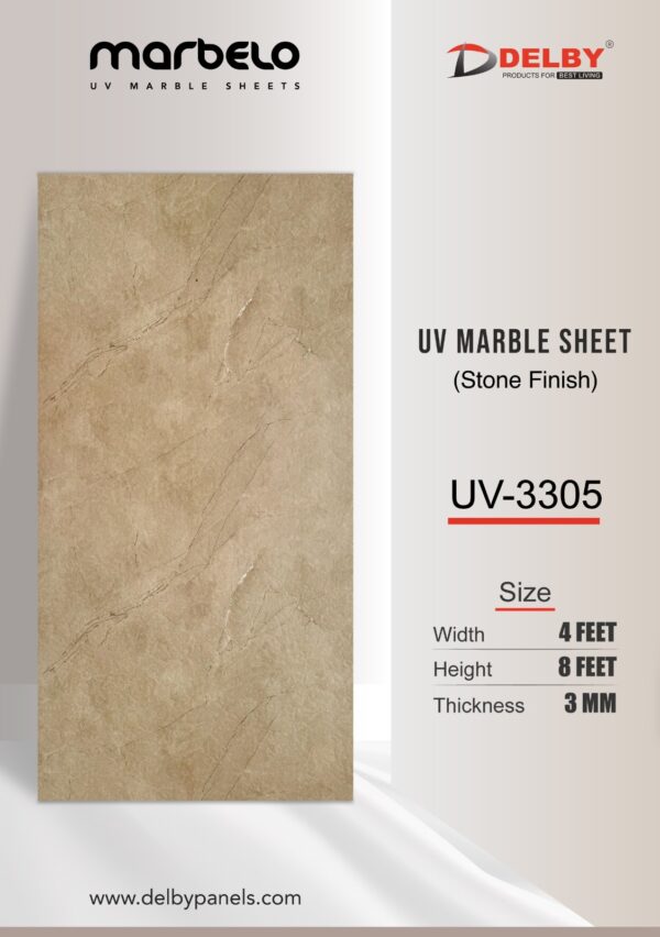 Stone Finish Marble Sheets