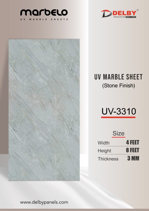 Stone Finish Marble Sheets