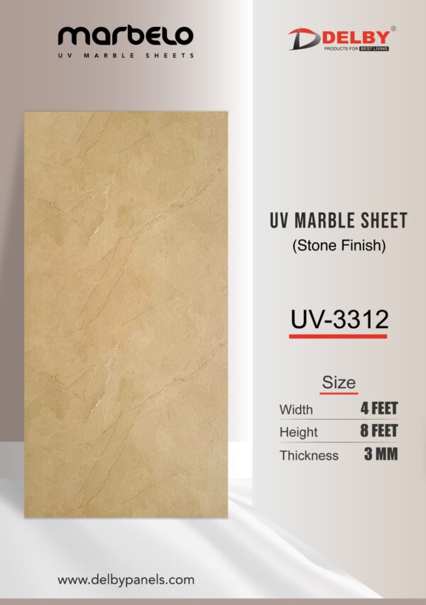 Stone Finish Marble Sheets