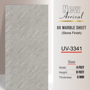 UV Marble Sheets-Stone Finish