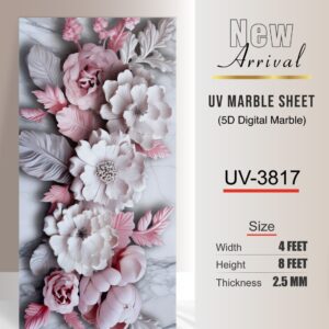 UV Marble Sheets-5D Digital Marble