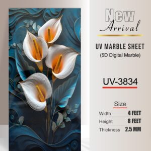 UV Marble Sheets-5D Digital Marble