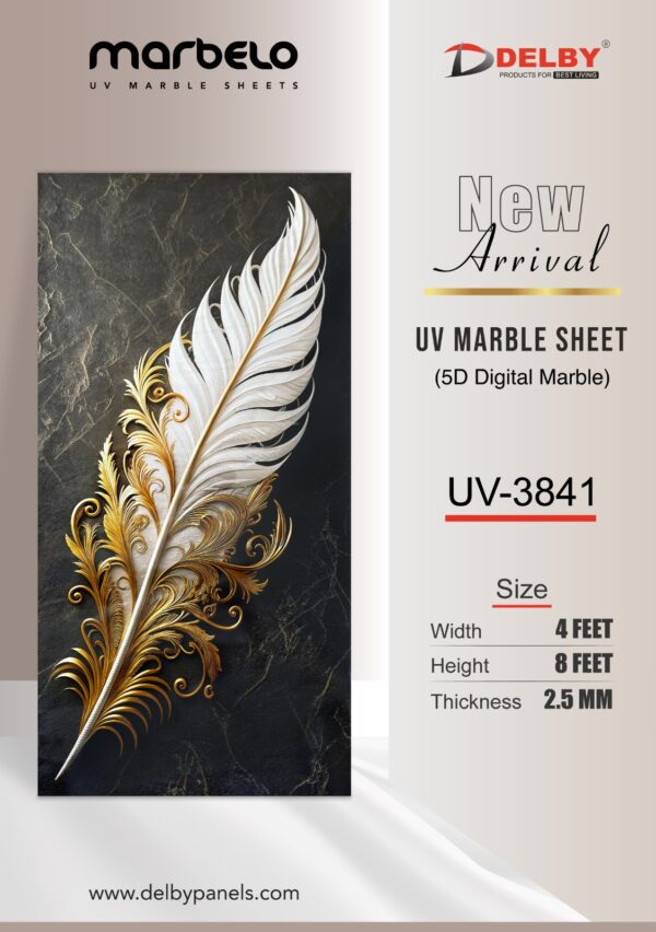 UV Marble Sheets-5D Digital Marble