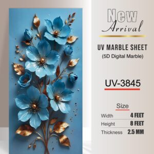 UV Marble Sheets-5D Digital Marble