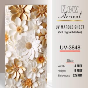 UV Marble Sheets-5D Digital Marble