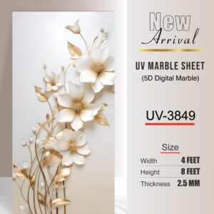 UV Marble Sheets-5D Digital Marble