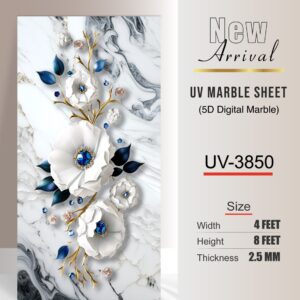 UV Marble Sheets-5D Digital Marble