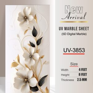 UV Marble Sheets-5D Digital Marble