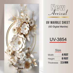 UV Marble Sheets-5D Digital Marble