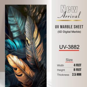 UV Marble Sheets-5D Digital Marble