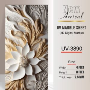 UV Marble Sheets-5D Digital Marble