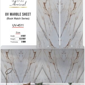 UV Marble Sheets-Book Match Series