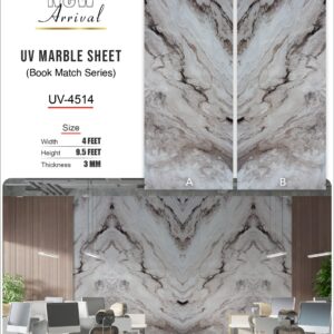 UV Marble Sheets-Book Match Series