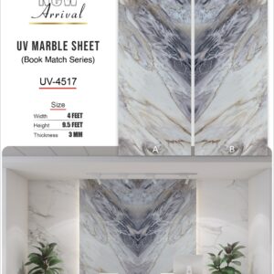 UV Marble Sheets-Book Match Series