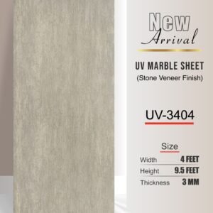 UV Marble Sheets-Stone Veneer Finish