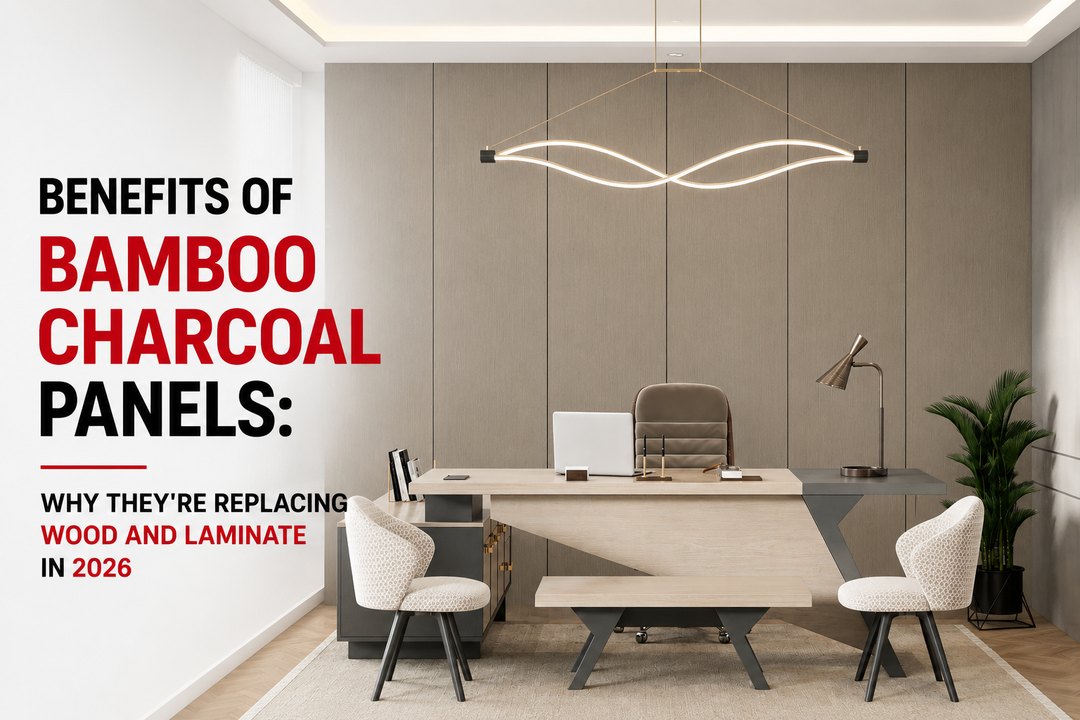 Benefits of Bamboo Charcoal Panels: Why They’re Replacing Wood and Laminate in 2026