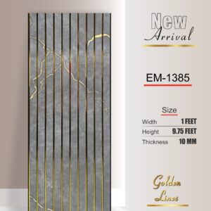 Fluted Panels Golden Line Series