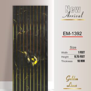 Fluted Panels Golden Line Series