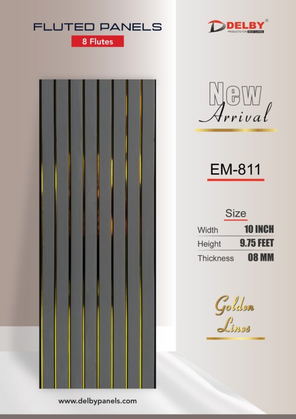 Eco Fluted Golden Line Series
